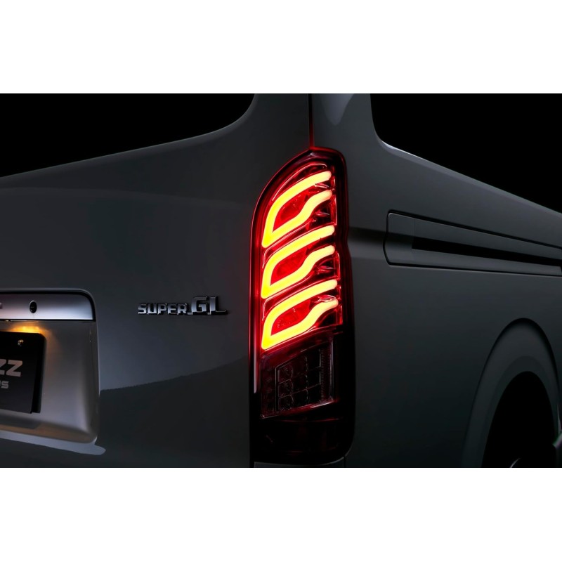 (CC-LTL) DazzFellows TOYOTA HIACE (200) Premium LED Tail Lamp [‎D1-TYHIA13F2]