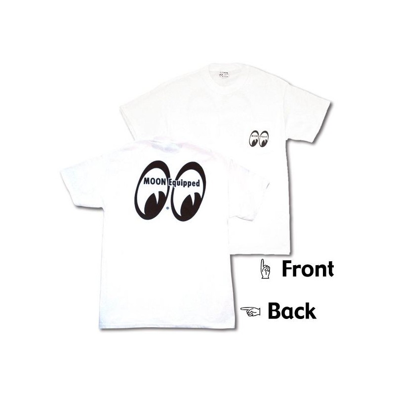 (G-AP-TSS) MOON Classic Eyeshape Logo T-Shirt [QTM002WH]