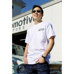 (G-AP-TSS) MOON Classic Logo T-Shirt with Pocket [QTM005WH]