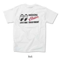 (G-AP-TSS) MOON Classic Logo T-Shirt with Pocket [QTM005WH]