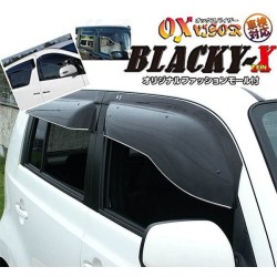 (C-BDDV) OX (バイザー) TOYOTA 豐田 QNC (20, 21, 25) BLACKY-X 雨檔 的副本