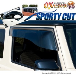 (C-BDDV) OX (バイザー) SUZUKI 鈴木 JIMNY (JB74W) SPORTY CUT 雨檔