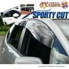 (C-BDDV) OX (バイザー) HONDA JAZZ FIT (GE6, GE7, GE8, GE9) SPORTY CUT Door Visor