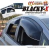 (C-BDDV) OX (バイザー) HONDA JAZZ FIT (GK3, GK4, GK5, GK6) BLACKY-X Door Visor