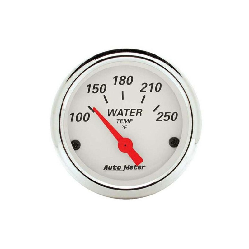 (CC-GA) Auto Meter Arctic White Water Temperature Gauge (2-1/16") [‎‎1337]