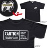 (G-AP-TSS) MOON CAUTION T-Shirt [TM567BK]