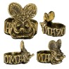 (G-RI) Rat Fink Mazoooma! Brass Ring [RAF609BR]