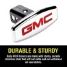 (CC-TH) Bully Chrome Cast Metal Universal Fit Truck GMC Logo Hitch Cover Fits 2" Hitch Receivers [CR004A]