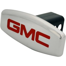 (CC-TH) Bully Chrome Cast Metal Universal Fit Truck GMC Logo Hitch Cover Fits 2" Hitch Receivers [CR004A]