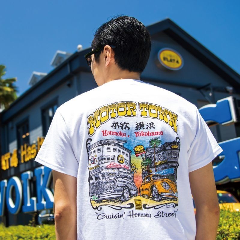 (G-AP-TSS) HMK Motor Town T-Shirt [TM866WH]