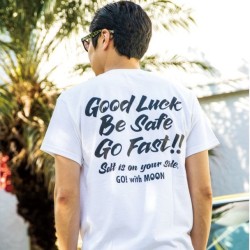 (G-AP-TSS) Good Luck on Salt T-shirt [TM869WH]