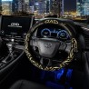 (CC-SWC) D.A.D GARSON (ディー.エー.ディー) Arabesque Steering Wheel Cover [HA705-01]