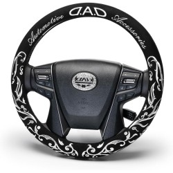 (CC-SWC) D.A.D GARSON (ディー.エー.ディー) Arabesque Steering Wheel Cover [HA705-02]