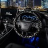 (CC-SWC) D.A.D GARSON (ディー.エー.ディー) Arabesque Steering Wheel Cover [HA705-02]