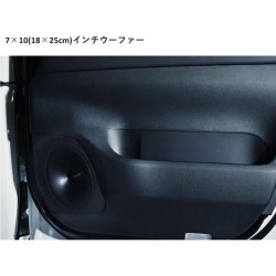 (C-AV-SP) Alpine (アルパイン) TOYOTA ALPHARD VELLFIRE (30) ‎Lift-Up 3WAY Speaker + Front Door Woofer Exclusively [X3-710S-LUP-AV]