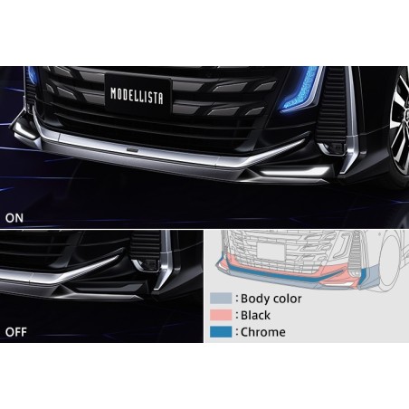 MODELLISTA (モデリスタ) TOYOTA VELLFIRE (40) Front Spoiler [MSD41-58007]