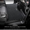 (CC-CM) D.A.D GARSON (ディー.エー.ディー) TOYOTA ALPHARD VELLFIRE (40) Special Rug Mat Check [DAA160-01]