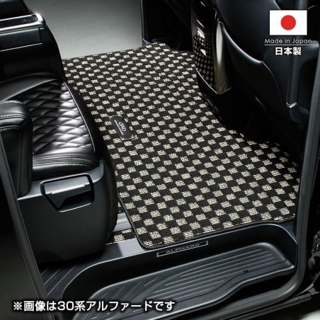 (CC-CM) D.A.D GARSON (ディー.エー.ディー) TOYOTA ALPHARD VELLFIRE (40) Special Rug Mat Check [DAA160-05]