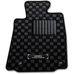 (CC-CM) D.A.D GARSON (ディー.エー.ディー) TOYOTA ALPHARD VELLFIRE (40) Check Rug Mat [‎TY0692-01]