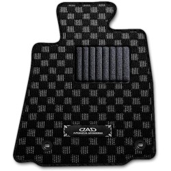 (CC-CM) D.A.D GARSON (ディー.エー.ディー) TOYOTA ALPHARD VELLFIRE (40) Check Rug Mat [‎TY0692-02]