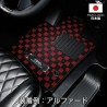 (CC-CM) D.A.D GARSON (ディー.エー.ディー) TOYOTA ALPHARD VELLFIRE (40) Check Rug Mat [‎TY0692-03]