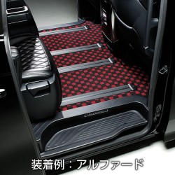 (CC-CM) D.A.D GARSON (ディー.エー.ディー) TOYOTA ALPHARD VELLFIRE (40) Check Rug Mat [‎TY0692-03]