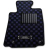 (CC-CM) D.A.D GARSON (ディー.エー.ディー) TOYOTA ALPHARD VELLFIRE (40) Check Rug Mat [‎TY0692-04]