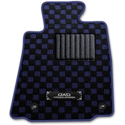 (CC-CM) D.A.D GARSON (ディー.エー.ディー) TOYOTA ALPHARD VELLFIRE (40) Check Rug Mat [‎TY0692-04]