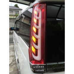 (CC-LTL) METEO TOYOTA 豐田 NOAH VOXY (80) Exclusive Fiber LED Tail Lamp [TY-ZR80-CRNC]