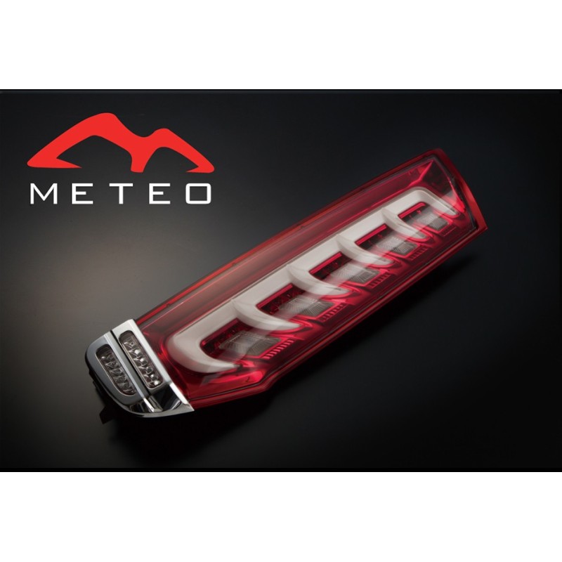 (CC-LTL) METEO TOYOTA 豐田 NOAH VOXY (80) Exclusive Fiber LED Tail Lamp [TY-ZR80-CRNC]