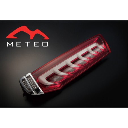 (CC-LTL) METEO TOYOTA 豐田 NOAH VOXY (80) Exclusive Fiber LED Tail Lamp [TY-ZR80-CRNC]