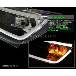 (CC-LHL) CRYSTALEYE (クリスタルアイ) TOYOTA 豐田 bB (QNC) LED Light Bar Projector Headlight [S149]