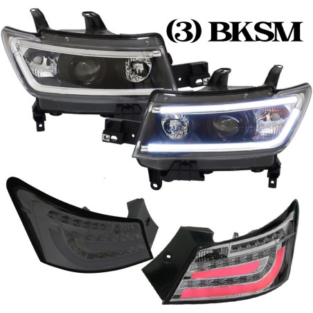 (CC-LHL) CRYSTALEYE (クリスタルアイ) TOYOTA 豐田 bB (QNC) LED Headlight + Tail Lamp [BKSM]