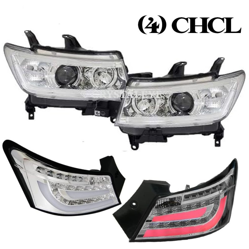 (CC-LHL) CRYSTALEYE (クリスタルアイ) TOYOTA 豐田 bB (QNC) LED Headlight + Tail Lamp [CHCL]