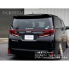 (C-BDTE) CRYSTALEYE (クリスタルアイ) TOYOTA ALPHARD VELLFIRE (30 Late) Original Rear Garnish [H061]