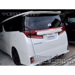 (C-BDTE) CRYSTALEYE (クリスタルアイ) TOYOTA 豐田 ALPHARD VELLFIRE (30後期) 原廠後飾 [‎‎‎H061]