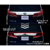 (C-BDTE) CRYSTALEYE (クリスタルアイ) TOYOTA ALPHARD VELLFIRE (30 Late) Rear Door Center Garnish [‎‎‎H062]