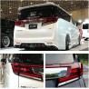 (CC-LTL) CRYSTALEYE (クリスタルアイ) TOYOTA ALPHARD VELLFIRE (30 Early) Fiber LED Tail [‎‎‎J201]