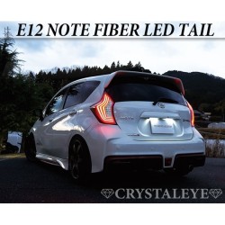 (CC-LTL) CRYSTALEYE (クリスタルアイ) NISSAN NOTE (E12) Fiber LED Tail Flowing Sequential Turn Signal (NISMO/E-POWER) [‎J274RC]