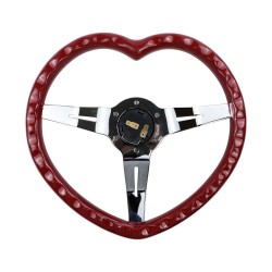 (CC-SW) JDM Heart Shaped Steering Wheel [39394159355]