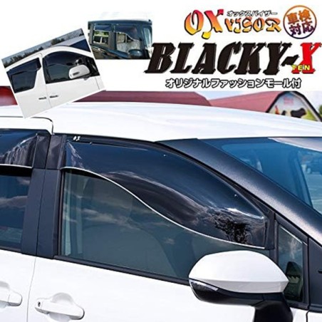 (C-BDDV)  OX (バイザー) TOYOTA 豐田 SIENTA (NSP170, NHP170, NCP175, NSP172 (2015/07~) BLACKY-X 雨檔