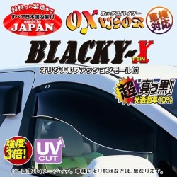 (C-BDDV) OX (バイザー) TOYOTA RAV4 (50) BLACKY-X Door Visor