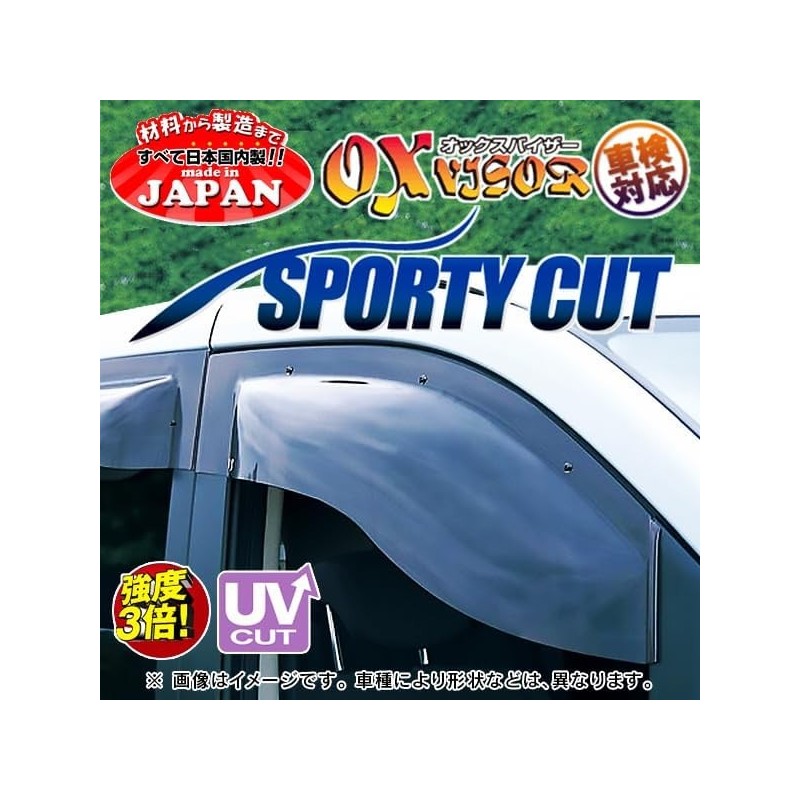 (C-BDDV)  OX (バイザー) TOYOTA 豐田 RAV4 (50) SPORTY CUT 雨檔