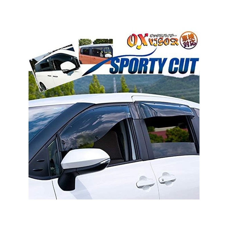 (C-BDDV) OX (バイザー) TOYOTA SIENTA (NSP170, NHP170, NCP175, NSP172 (2015/07~) SPORTY CUT Door Visor