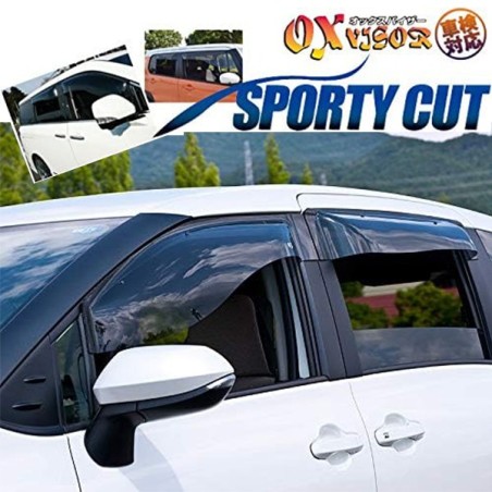 (C-BDDV) OX (バイザー) TOYOTA SIENTA (NSP170, NHP170, NCP175, NSP172 (2015/07~) SPORTY CUT Door Visor