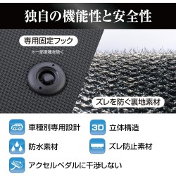 (CC-CM) CLAZZIO (クラッツィオ) TOYOTA RAV (50), HARRIER (80) 3D Standard Floor Mat [ETB0153K]