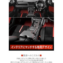 (CC-CS) CARMATE (カーメイト) TOYOTA 豐田 (GR86), Subaru 富士 (BRZ) 紅線扶手墊 [‎NZ838]