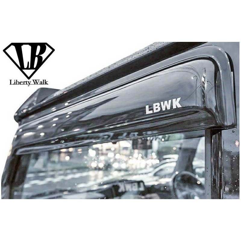 (C-BDDV) Liberty Walk (リバティーウォーク) SUZUKI JIMNY (JB74W) Door Visor [LB-DV-SET]