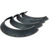 (CC-WRF) Kyostar Car Fender Flares Wheel Arches, Black [‎KD7067BK]