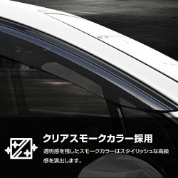 (C-BDDV) APLAB TOYOTA NOAH VOXY (80) Door Visor [DS03]